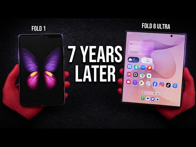 I Unboxed Two Galaxy Folds 7 Years Apart…