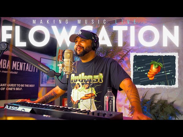Curtiss King Making Beats From Scratch In FL Studio | Flowcation EP. 179