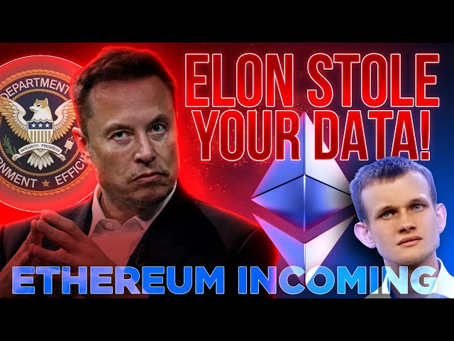 Government Admits To Stealing Our Data!🚨Vitalik Rallies Ethereum vs Elon🔥