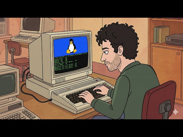 Linux was a bit like a second Commodore 64 (or Spectrum)