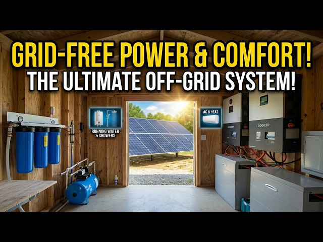 No Grid Power Needed to Live Your Life! | Off-Grid Homestead