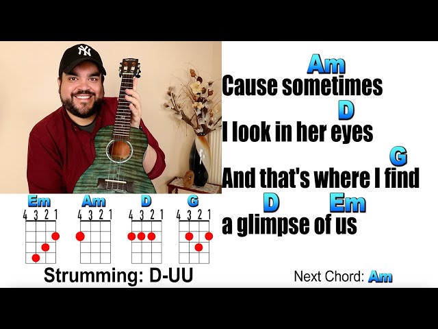 GLIMPSE OF US - Joji (Ukulele Play Along with Chords and Lyrics)