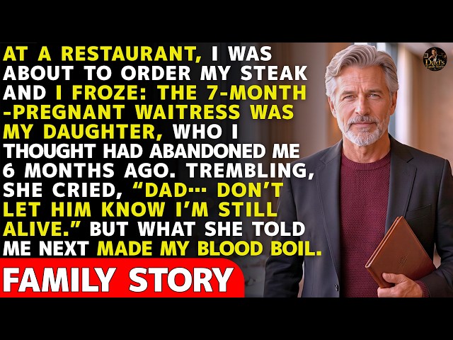 I Froze Seeing My 7-Month Pregnant Daughter Working As A Waitress—What She Said Made My Blood Boil..