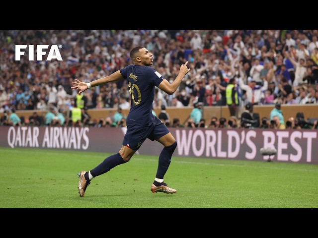 TWO GOALS IN 95 SECONDS! Kylian Mbappé's 2022 FIFA World Cup Final Brace
