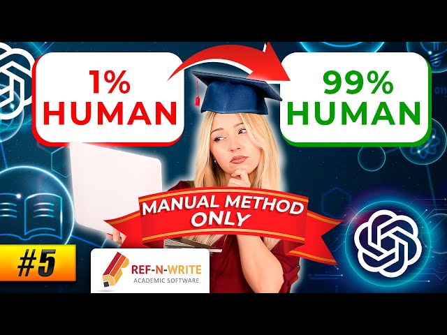 #5 Humanizing AI Text for Academic Papers (No Tools Needed!)