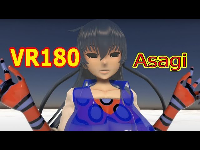 [VR180] Asagi , vrmix1 motion [DanceXR(MMD)]