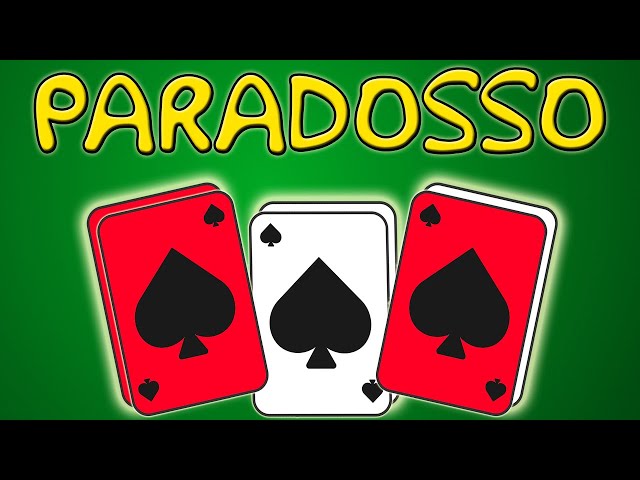 IL PARADOSSO DELLE TRE CARTE