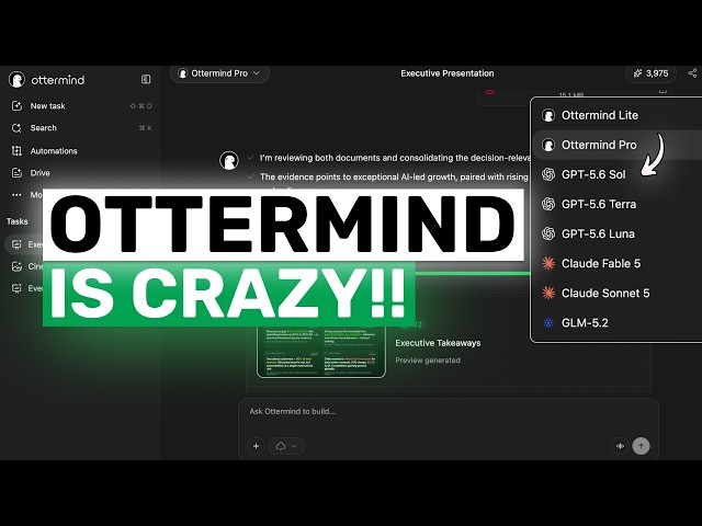 Ottermind (+Free Tier): This ALL-IN-ONE AI Agent is CRAZY GOOD!