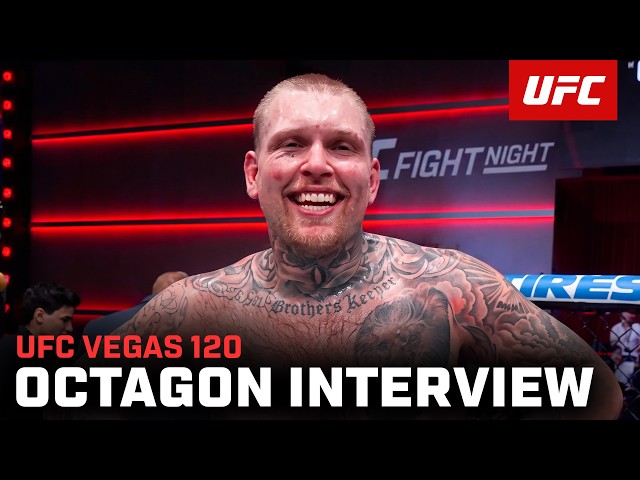 Steven Asplund Octagon Interview | UFC Vegas 120