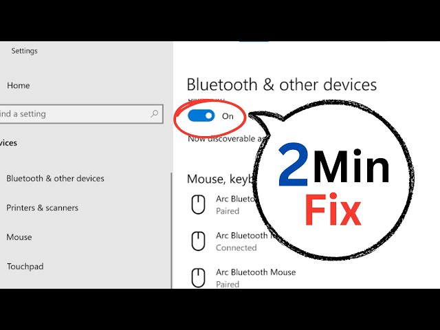 Fix - Bluetooth On Off Switch Missing Windows 10