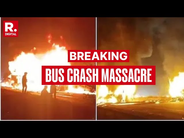 BREAKING: 12 Dead And 20 Injured After A Private Bus Catches Fire In Chitradurga | Karnataka