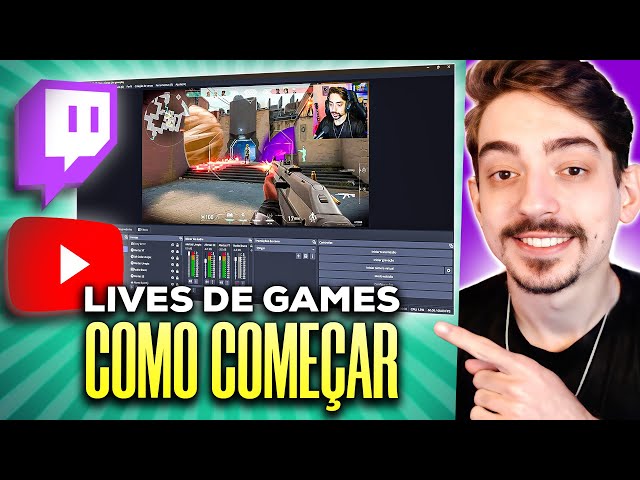 Como COMEÇAR a fazer LIVES DE GAMES: TUTORIAL PRÁTICO E FÁCIL (Guia iniciante)