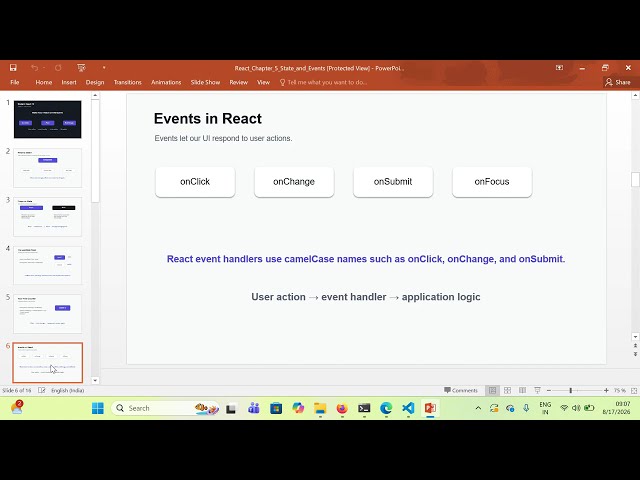 React 19 Tutorial for Beginners | React Hooks & State Management Explained | Chapter 5