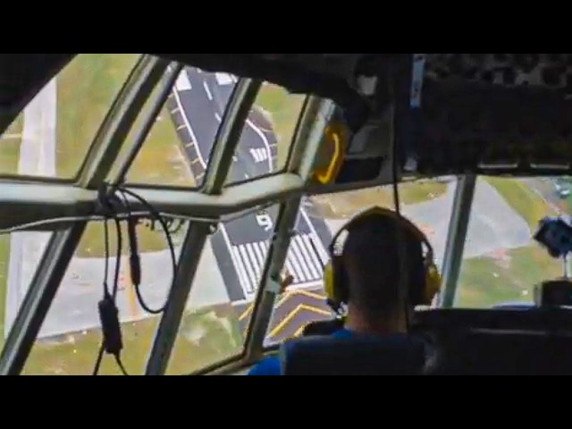 Plane Nose Dives Into The Runway