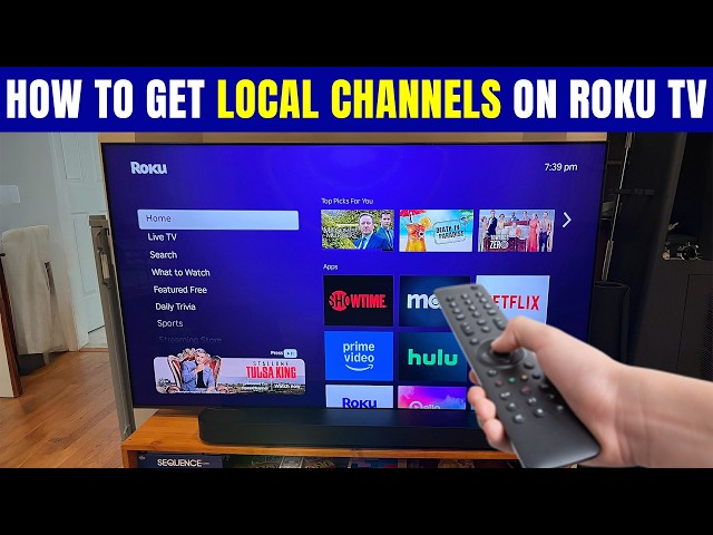 How to Get Local Channels on Roku TV (Antenna Setup & Missing Channels Fix)
