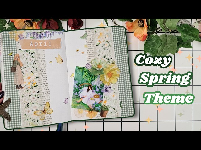 ✨ APRIL Plan With Me 💚 Calm & Cozy Spring Theme 🪻 2026 Monthly Journal Setup