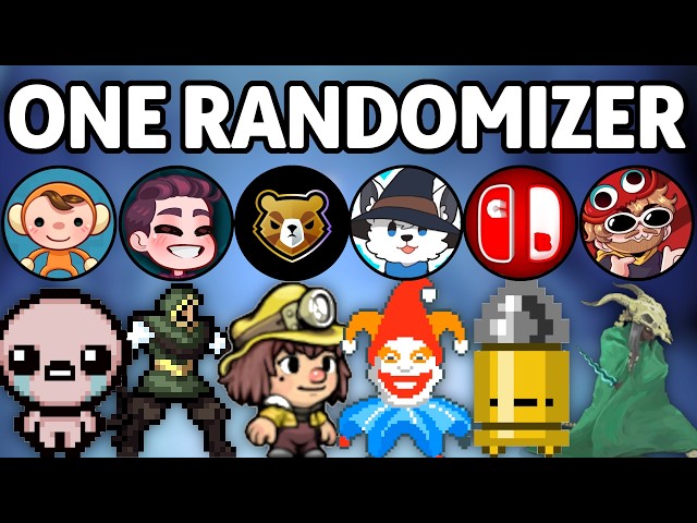 We combined six ROGUELIKES into ONE RANDOMIZER