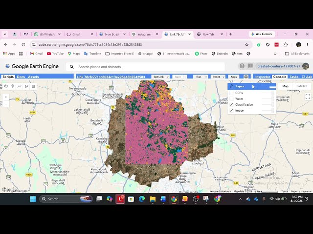 Google Earth Engine tutorial 23 | Random Forest Land Cover Classification in GEE 2