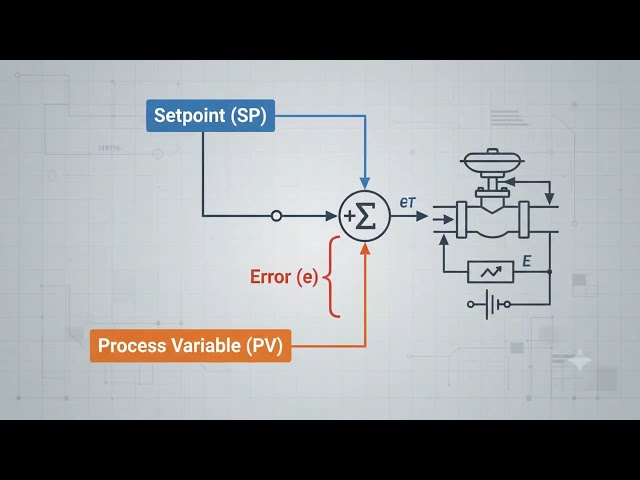 PID Control Explained | The Brain of Industrial Automation | Set Point Process Variable and Error