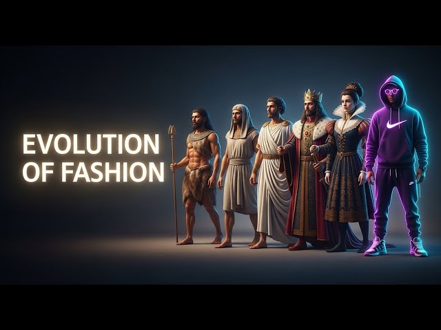The History of Fashion in 3 Minutes | From Ancient to Modern