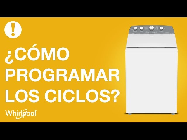 Whirlpool Washing Machines - How to Program Cycles?