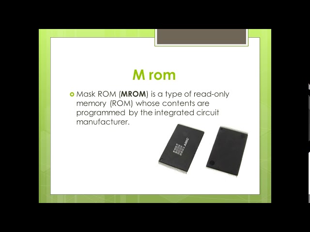 What is Rom and Type