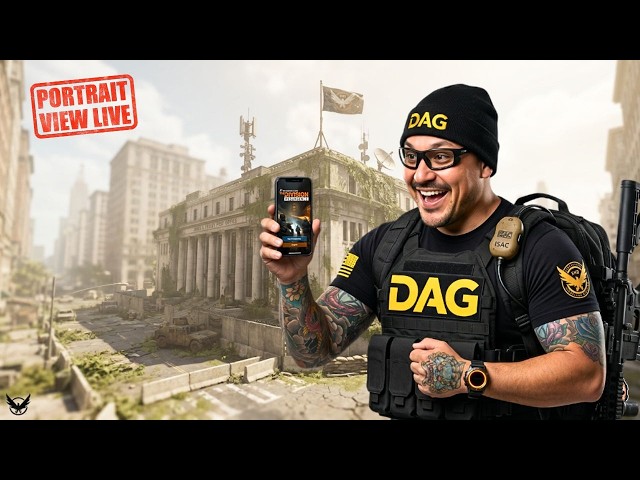 Farming & Dark Zone | PC |🪓🥷 DAG 🔴LIVE | Division Resurgence Portrait