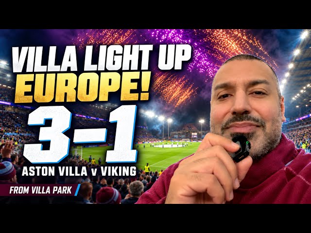 NINE POINTS IN THE BAG! | Aston Villa 3–1 Viking | From Villa Park Vlog