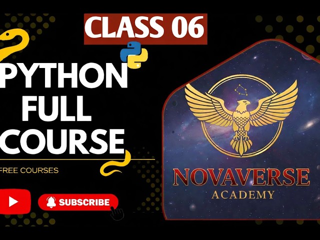 Lecture 6: Functions and Recursion in Python | Beginner to Advanced Course