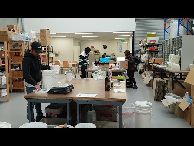 Behind the Scenes Product Preparation and Packaging at N Essentials