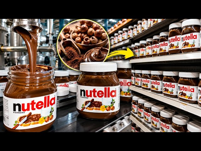 Inside the Nutella Factory: How Millions of Jars Are Made Every Day