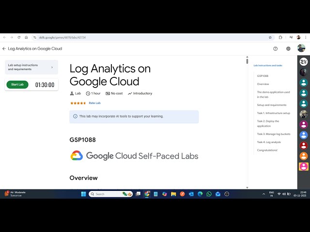 Log Analytics on Google Cloud || Lab Solution || Google Cloud Arcade 2025