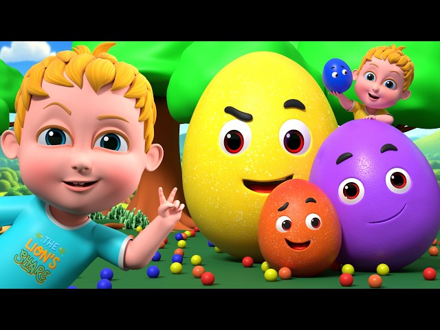 Learn Colors with Surprise Eggs for Kids | Kids Compilation | Boo Boo Kids | Kids Songs