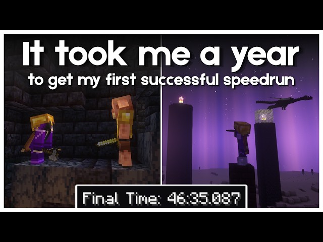 I Learned How to Speedrun Minecraft After a Year