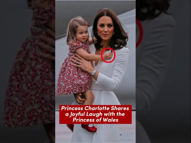 Princess of Wales Shares a Sweet Laugh with Princess #Charlotte #royalfamily #catherine #uk