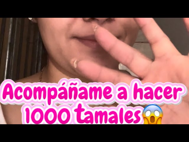 ASÍ HAGO 1000 Tamales 🫔 😱, En esto trabajo ✨🌸
