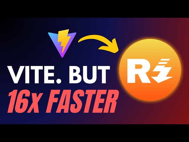 Vite Just Got 16x FASTER (Thanks to Rust)