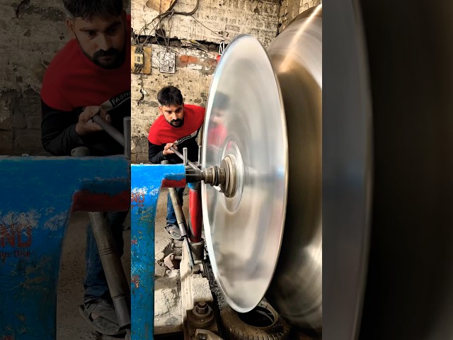 The Amazing Process of Crafting a Satellite Signal Plate #shorts #ytshorts