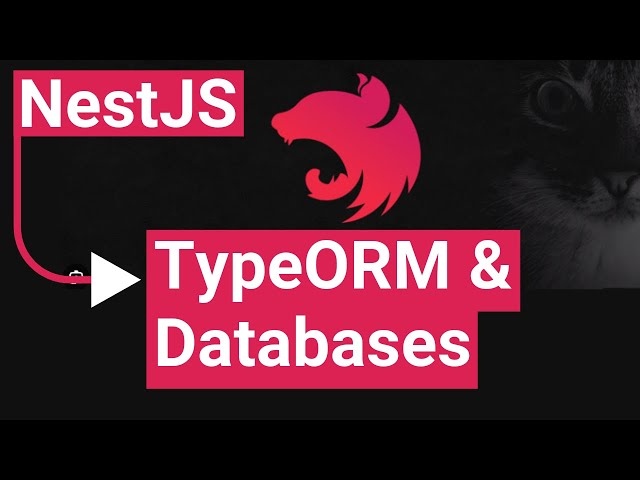 NestJS Integration with Databases using TypeORM #06