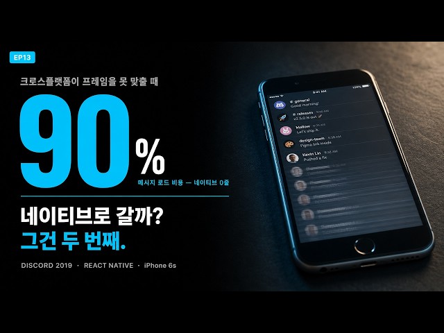 When Cross-Platform Is Slow, Native Is the Second Question