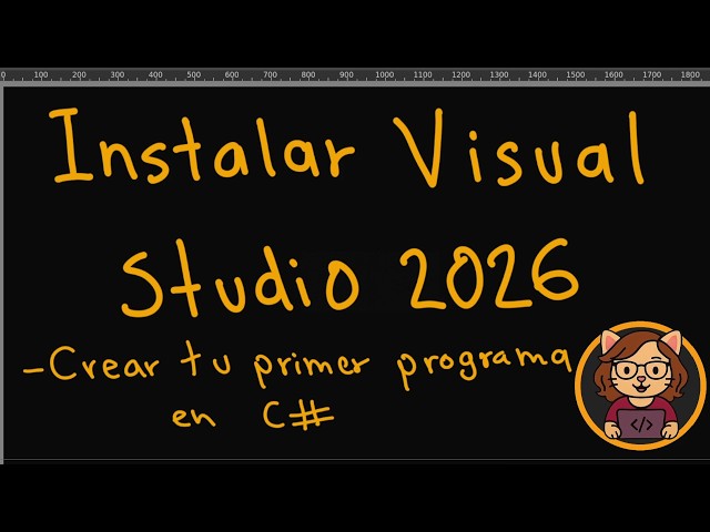 02- Instalar Visual Studio 2026 y crear tu primer programa en C# (paso a paso)