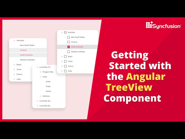 Getting Started with the Angular TreeView Component