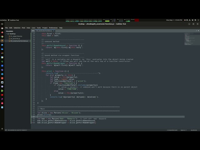 JS Objects (03) - Constructor Functions