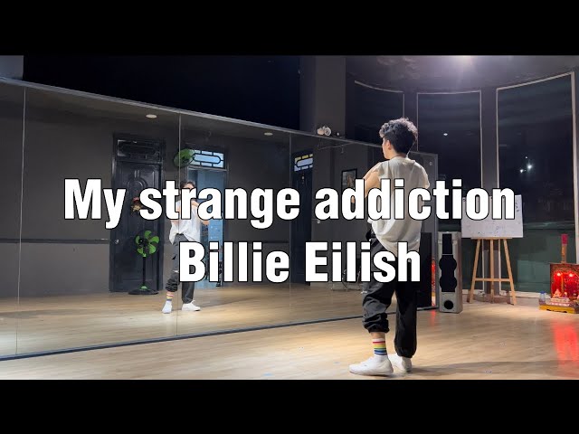 'My strange addiction' @BillieEilish J Ho Choreography Tutorial (Mirror & Slowmo) / MINH DIEN