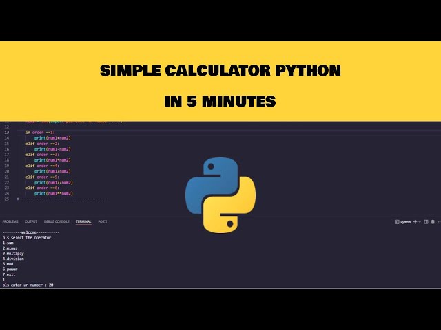 Build a Python Calculator in 5 Minutes(No Libraries Needed!) | Silent Coding