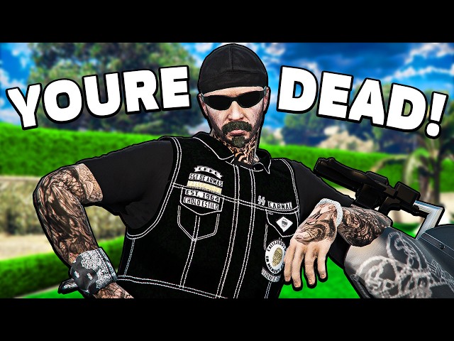 Cry Baby BIKER Threatens to Hit Me OFFLINE!