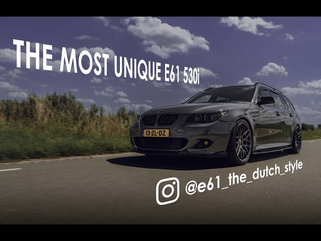 One of the most unique BMW e61 530i in The Netherlands