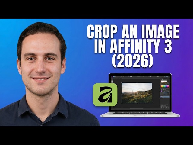 How to Crop an Image in Affinity 3 | Easy Tutorial 2026