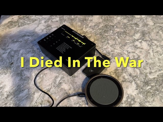 She Tells Me: “I Died In The War” Using PSB7-PRO Connected To New APF-D Processors