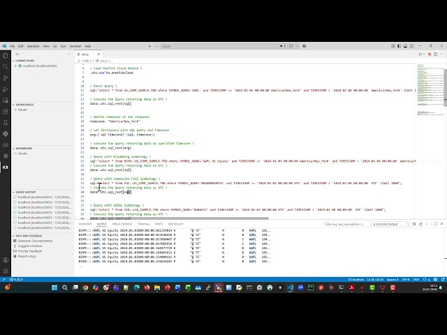 KDB-X OneTick Cloud Plug In: OneTick Cloud Module